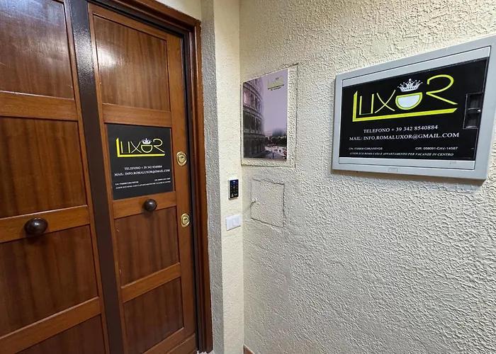 Luxor Eco Roma Casa E Appartamento Per Vacanze In Centro Piazza Bologna, Colosseo, Piazza Di Spagna, Vaticano, San Pietro, Sapienza, Fontana Di Trevi, Piazza Navona, Trastevere, Tiburtina, Termini, Aeroporto